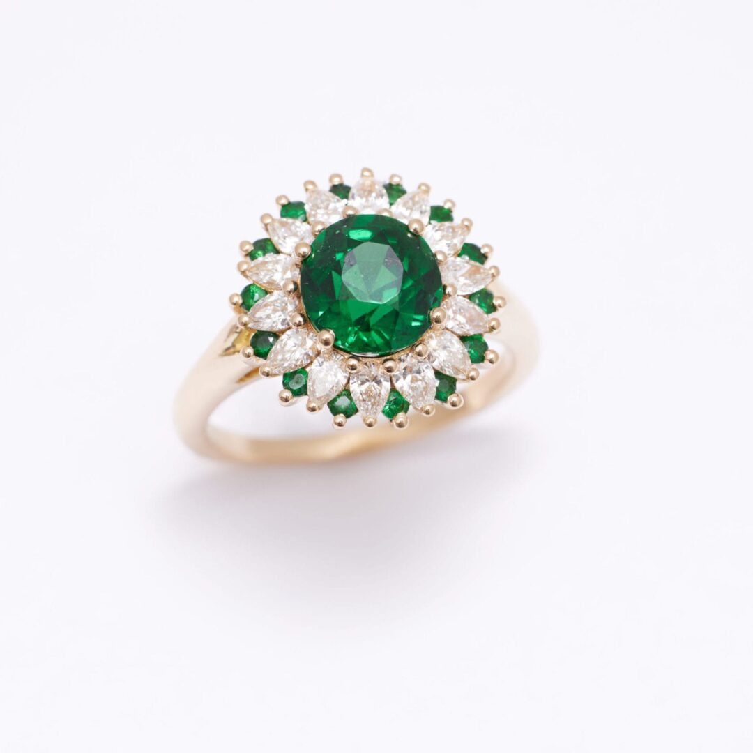 Bague Colombo - Tsavorite 2.14 carats