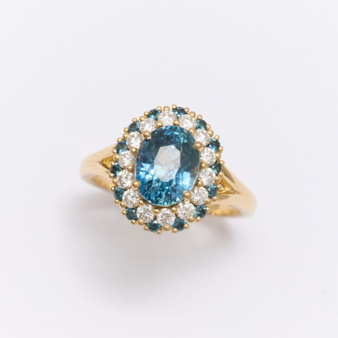 Bague Colombo - Saphir Indigo 3.07 carats