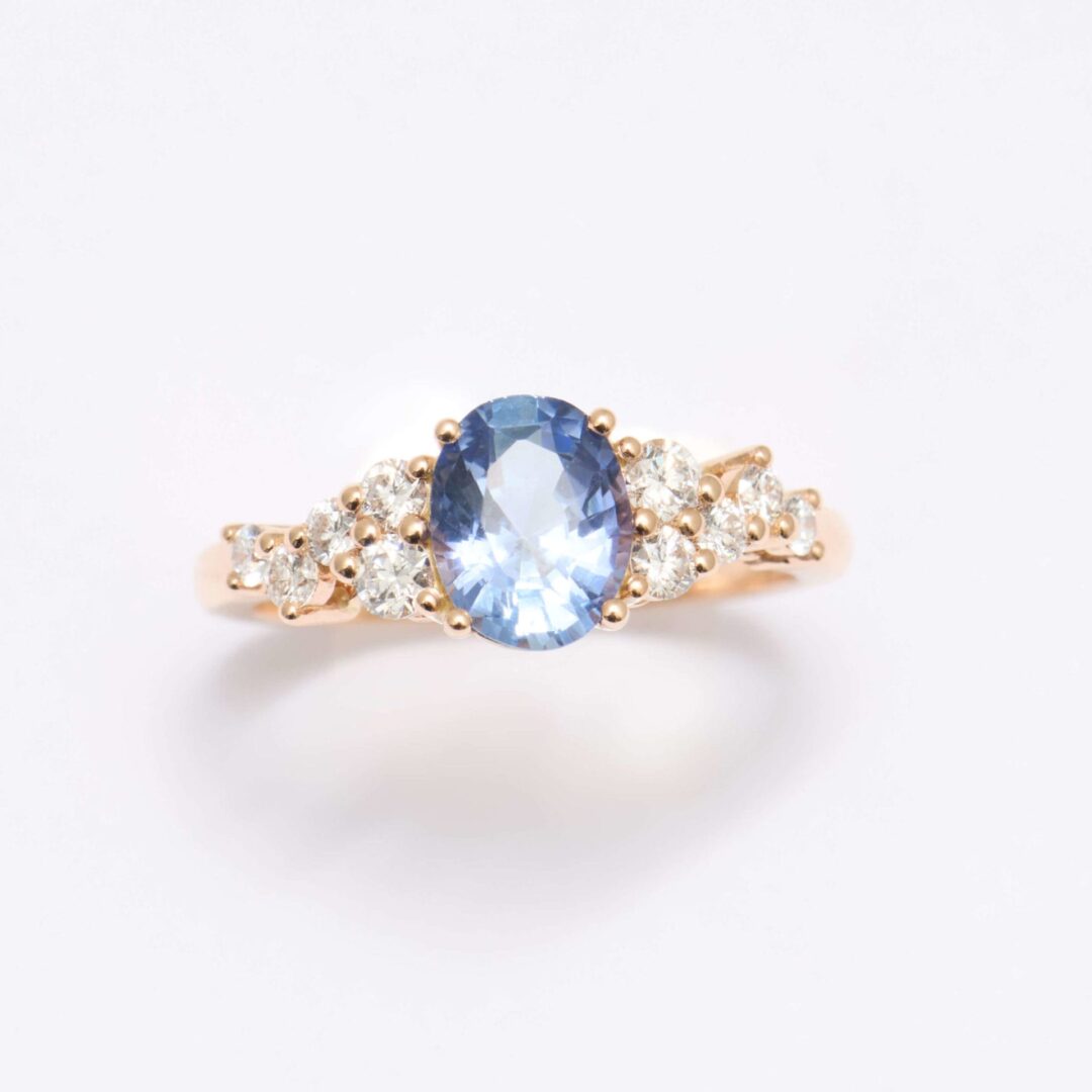 Bague Horana - Saphir Hortensia 1.24 carats