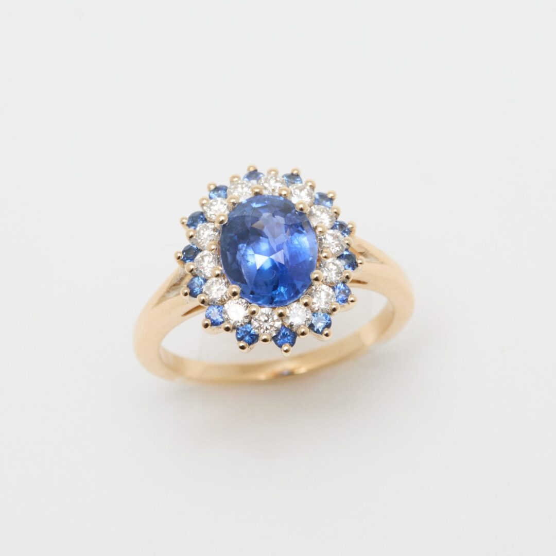 Bague Saphir Bleu