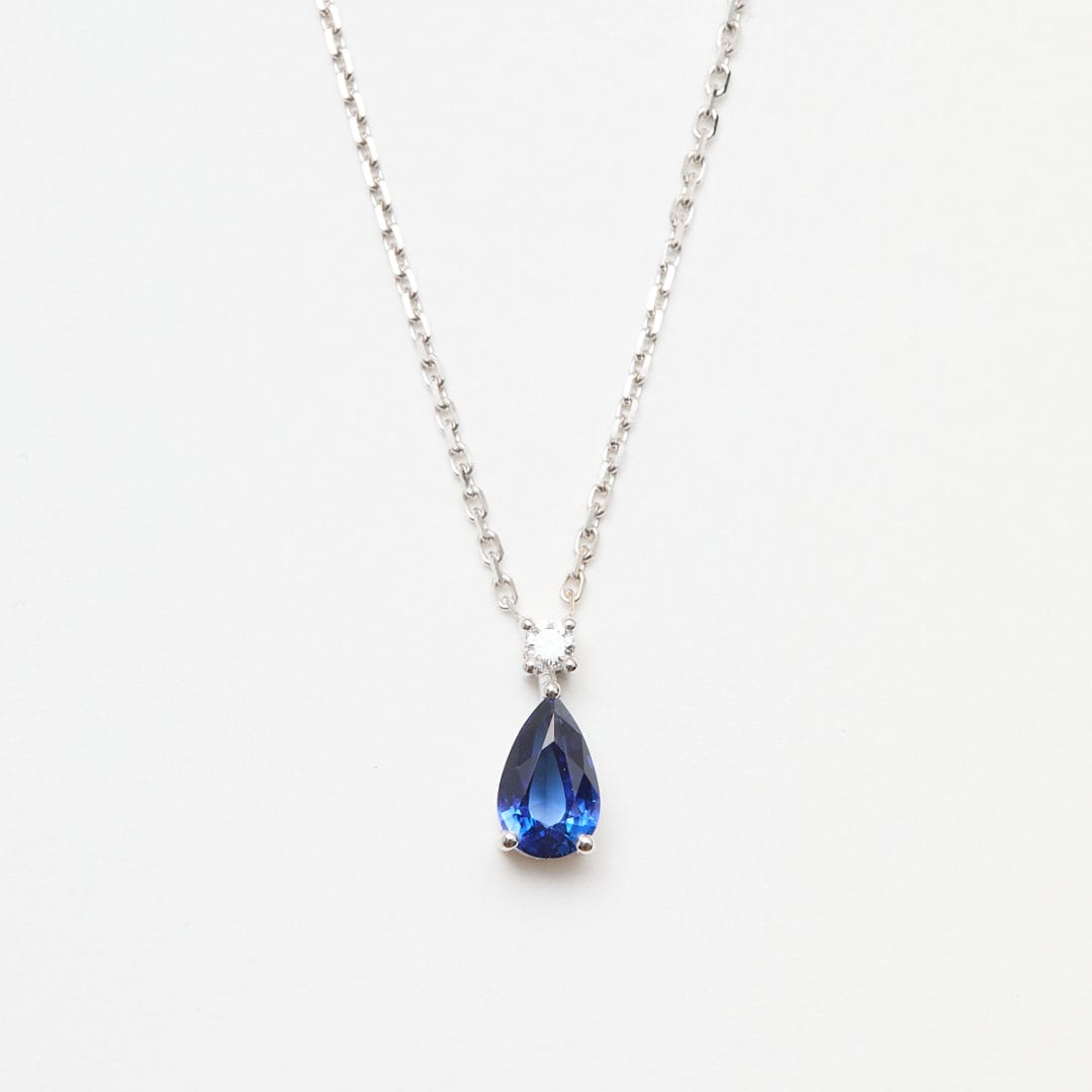 Collier Ceylan - Saphir Peacock 1.15 carats