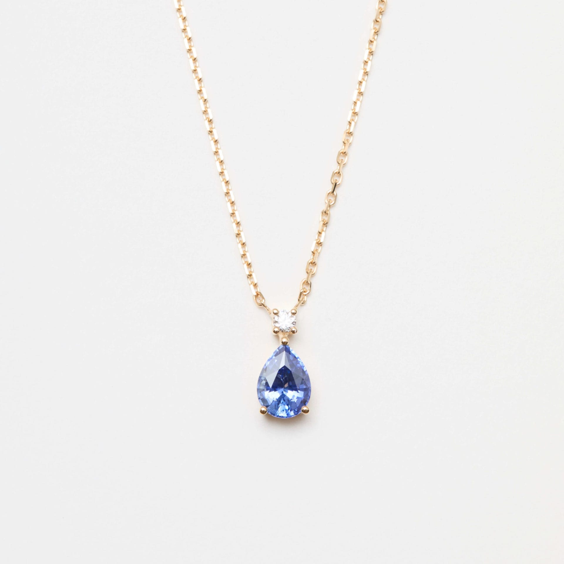 Collier Ceylan - Saphir Cornflower 1.18 carats