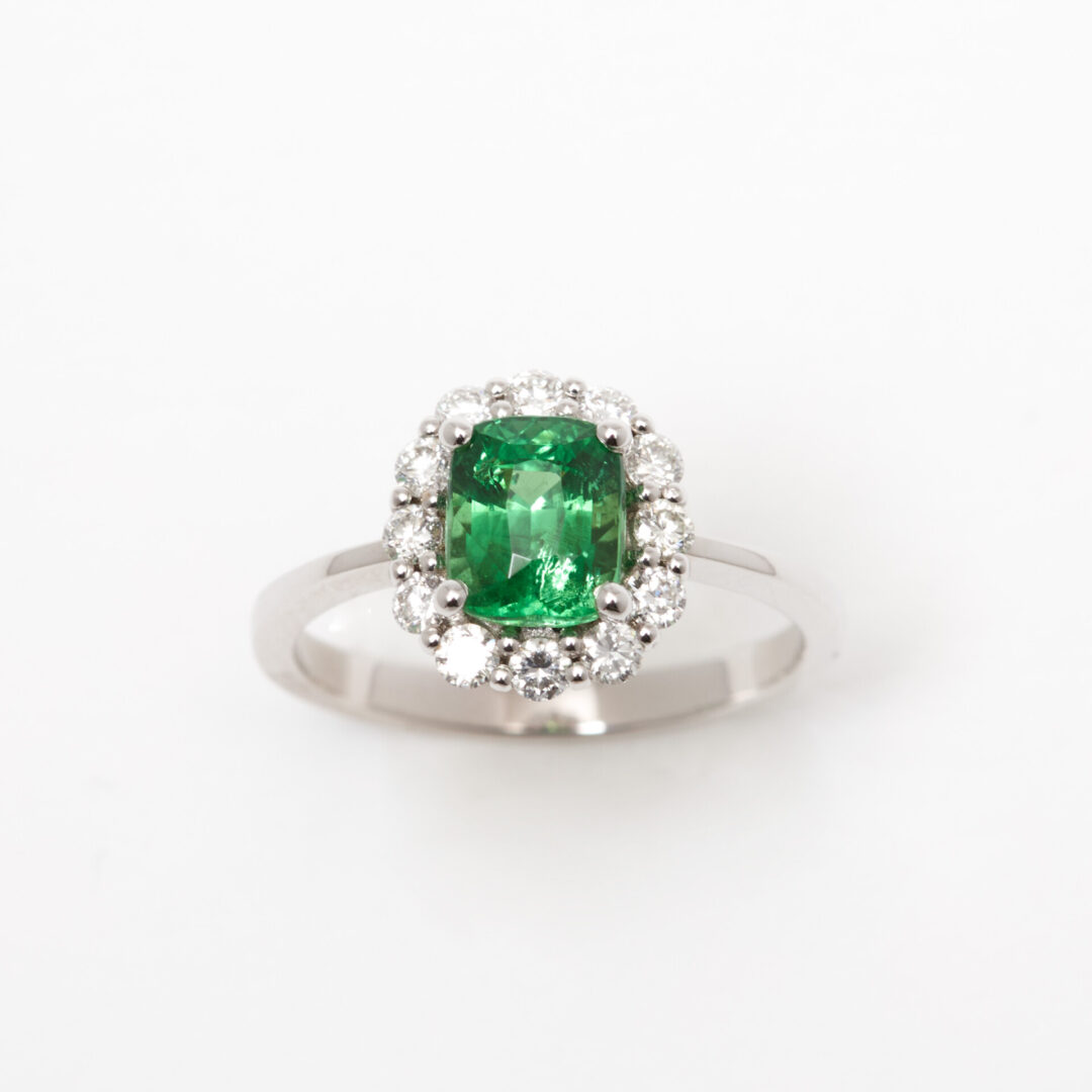 bague tsavorite