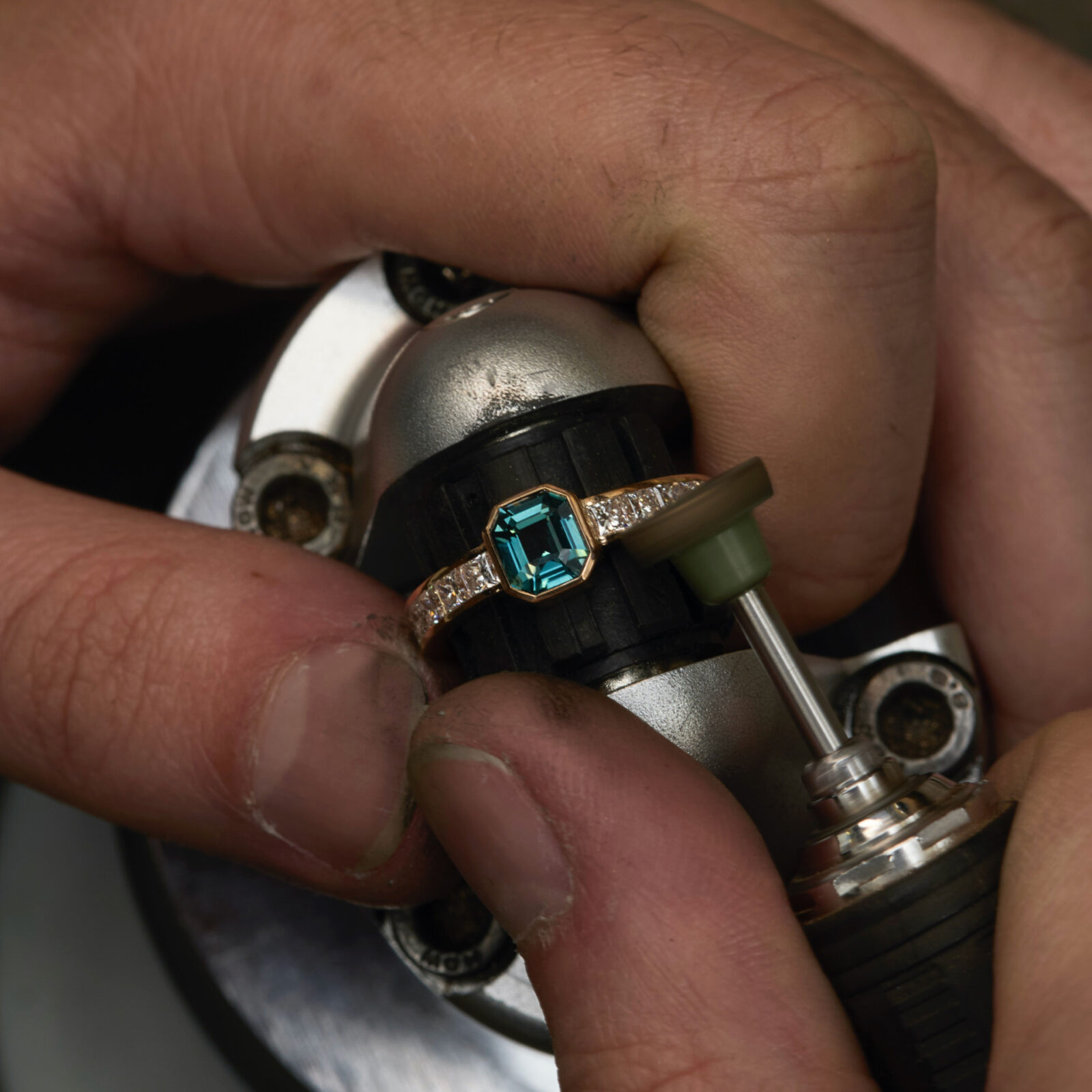 Bague Saphir Teal