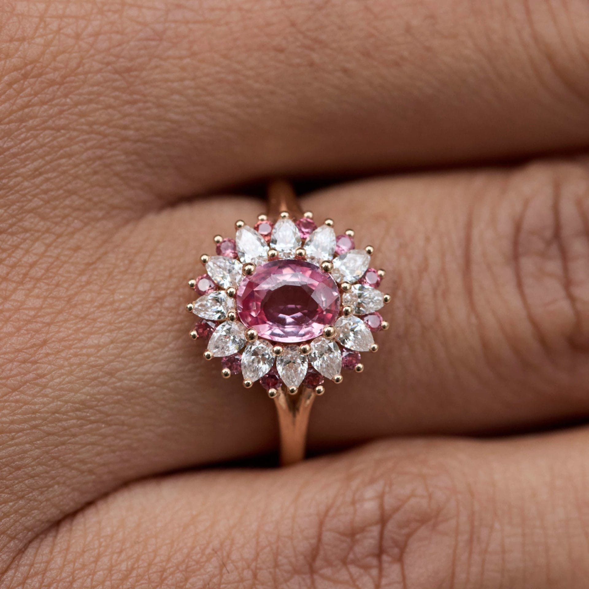 Bague Colombo - Saphir Padparadscha 1.05 carats – Image 2