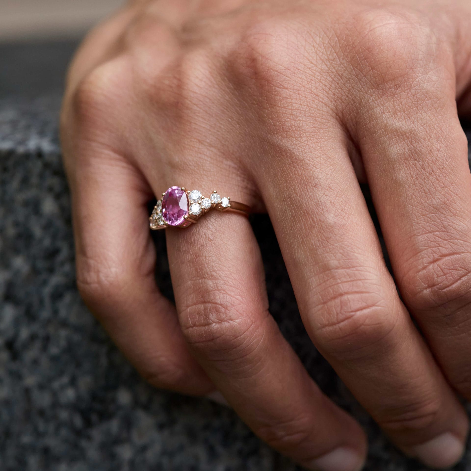 Bague Horana - Saphir Rose 1.93 carats – Image 3