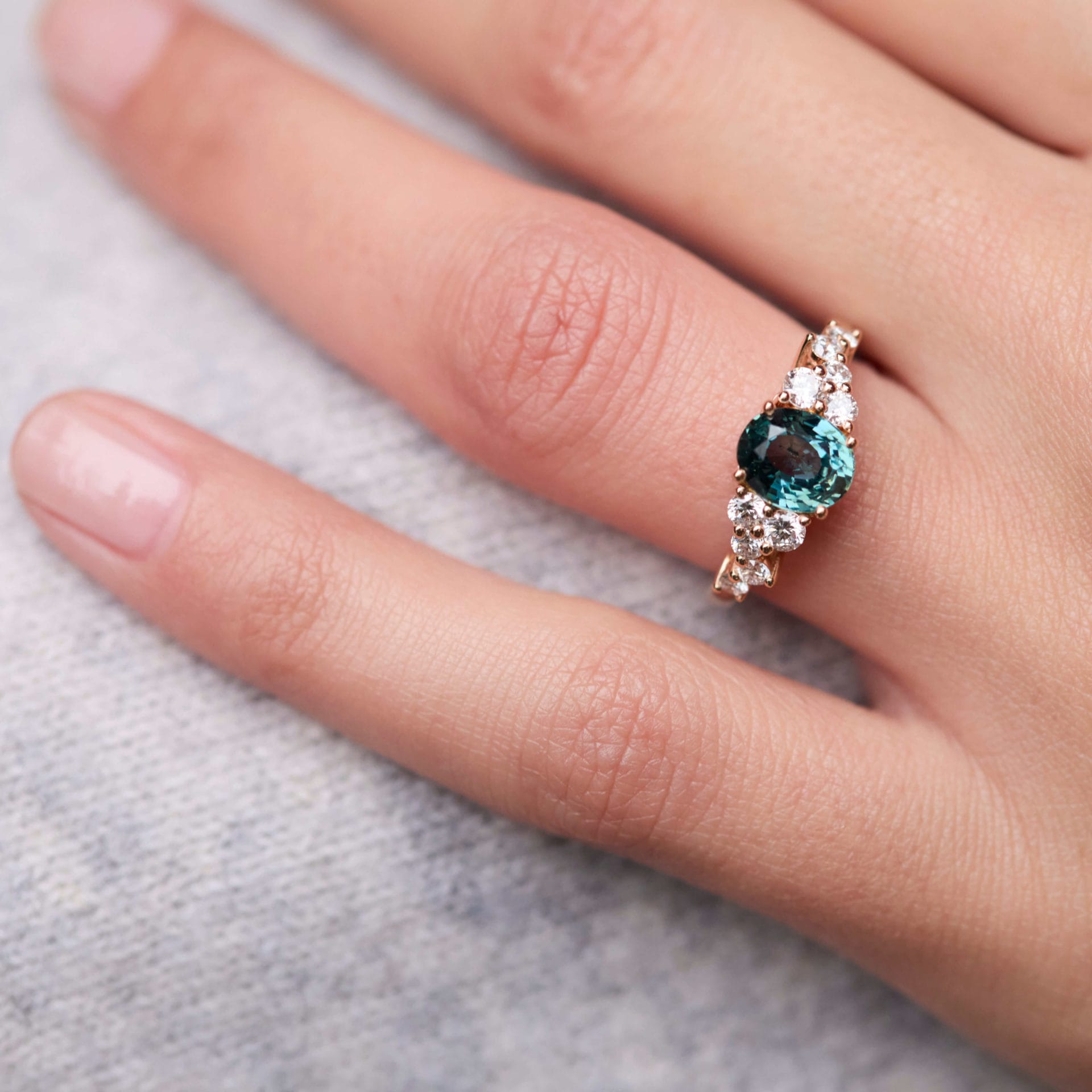 Bague Horana - Saphir Teal 2.00 carats – Image 2