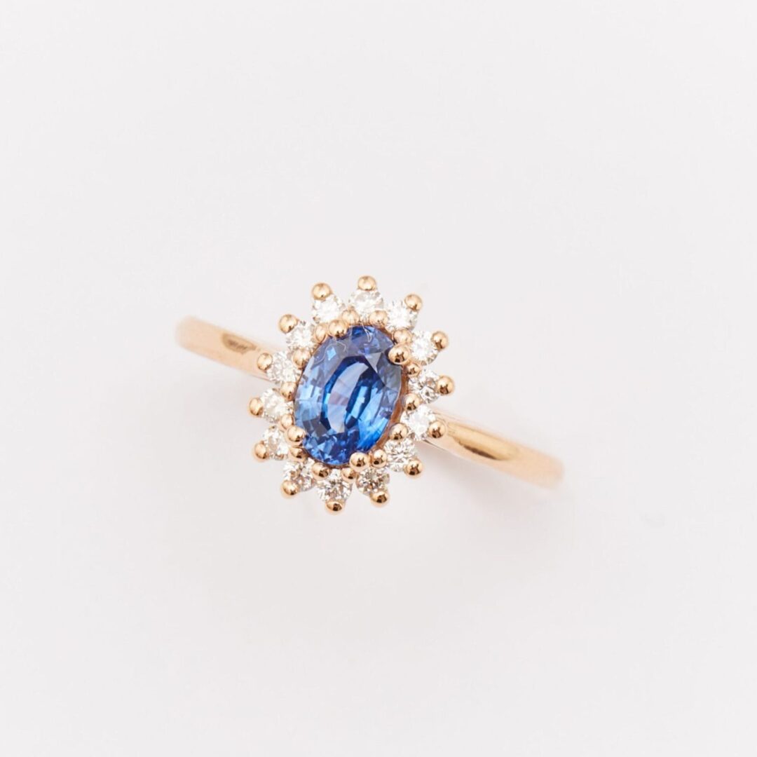 bague saphir