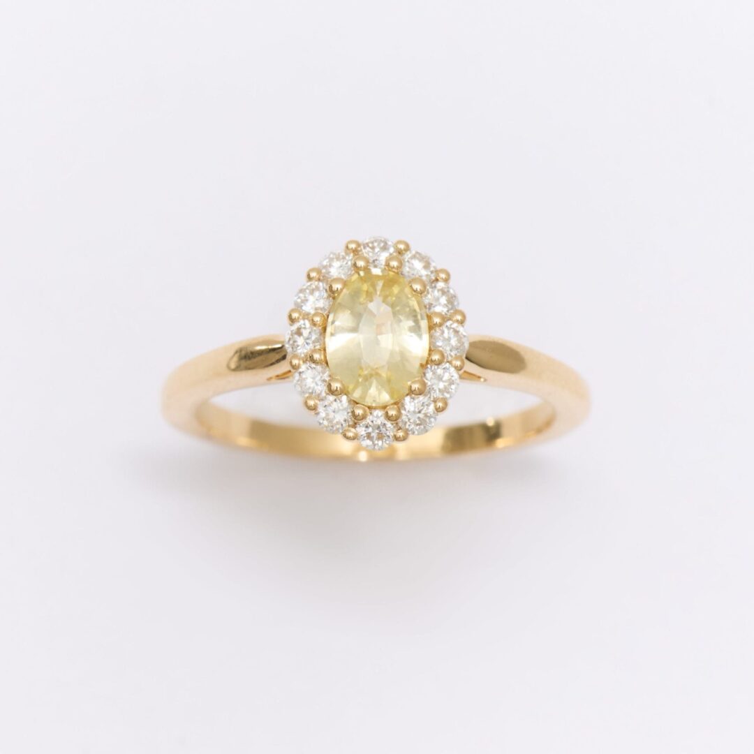 Bague Matara - Saphir Jaune 0.60 carats