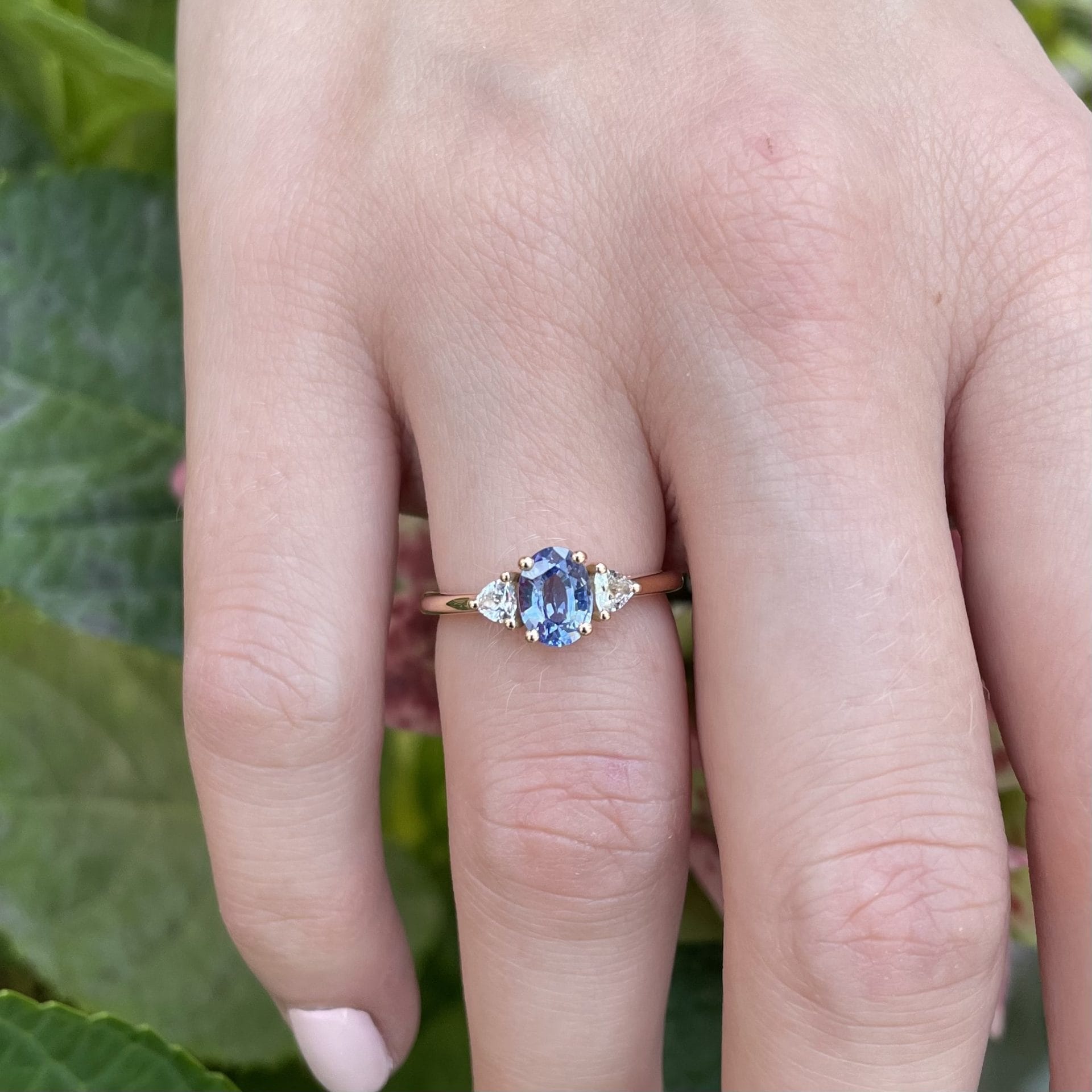 Bague Elahera - Saphir Cornflower 0.99 carats – Image 2