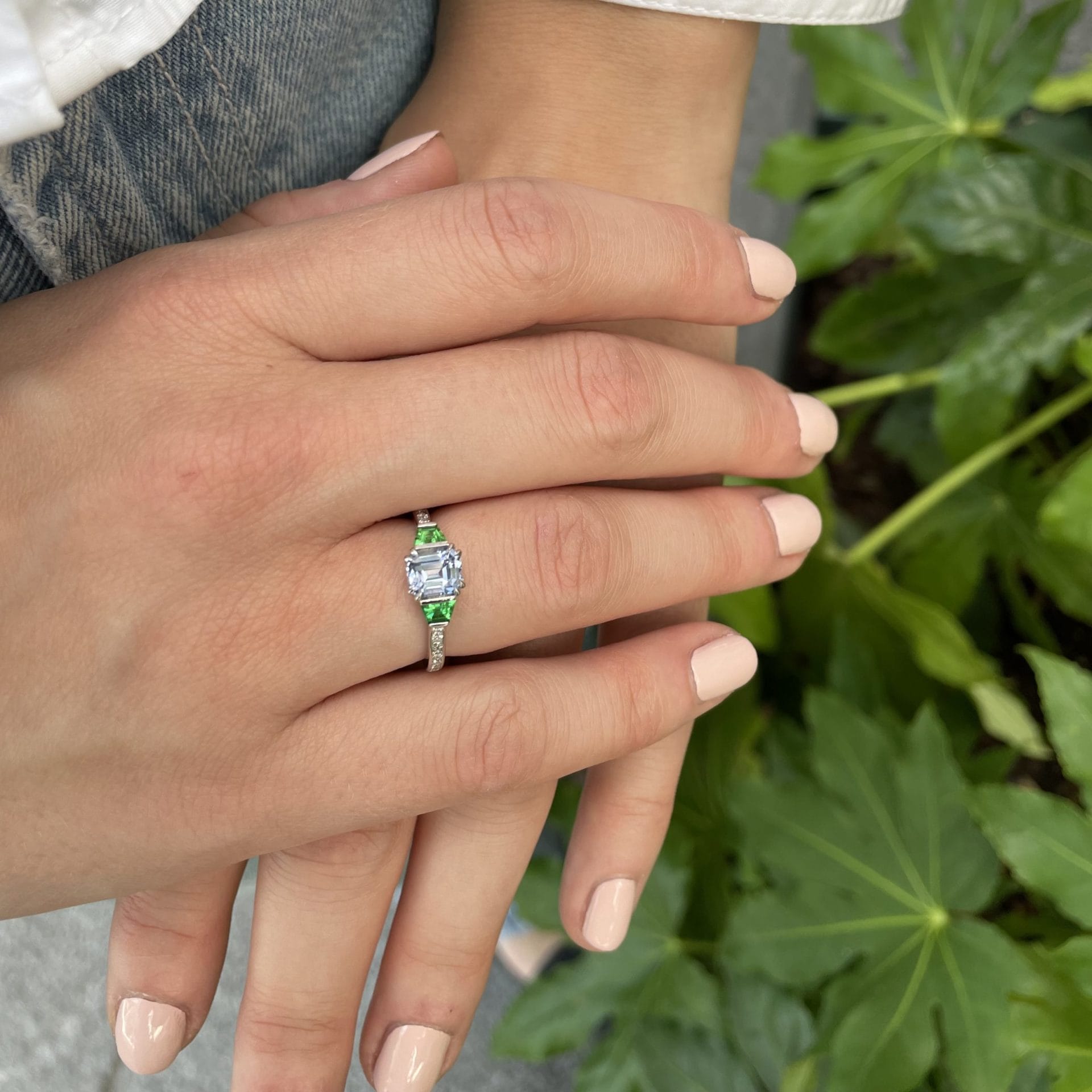 Bague Elahera - Saphir Pastel Blue 1.24 carats – Image 2