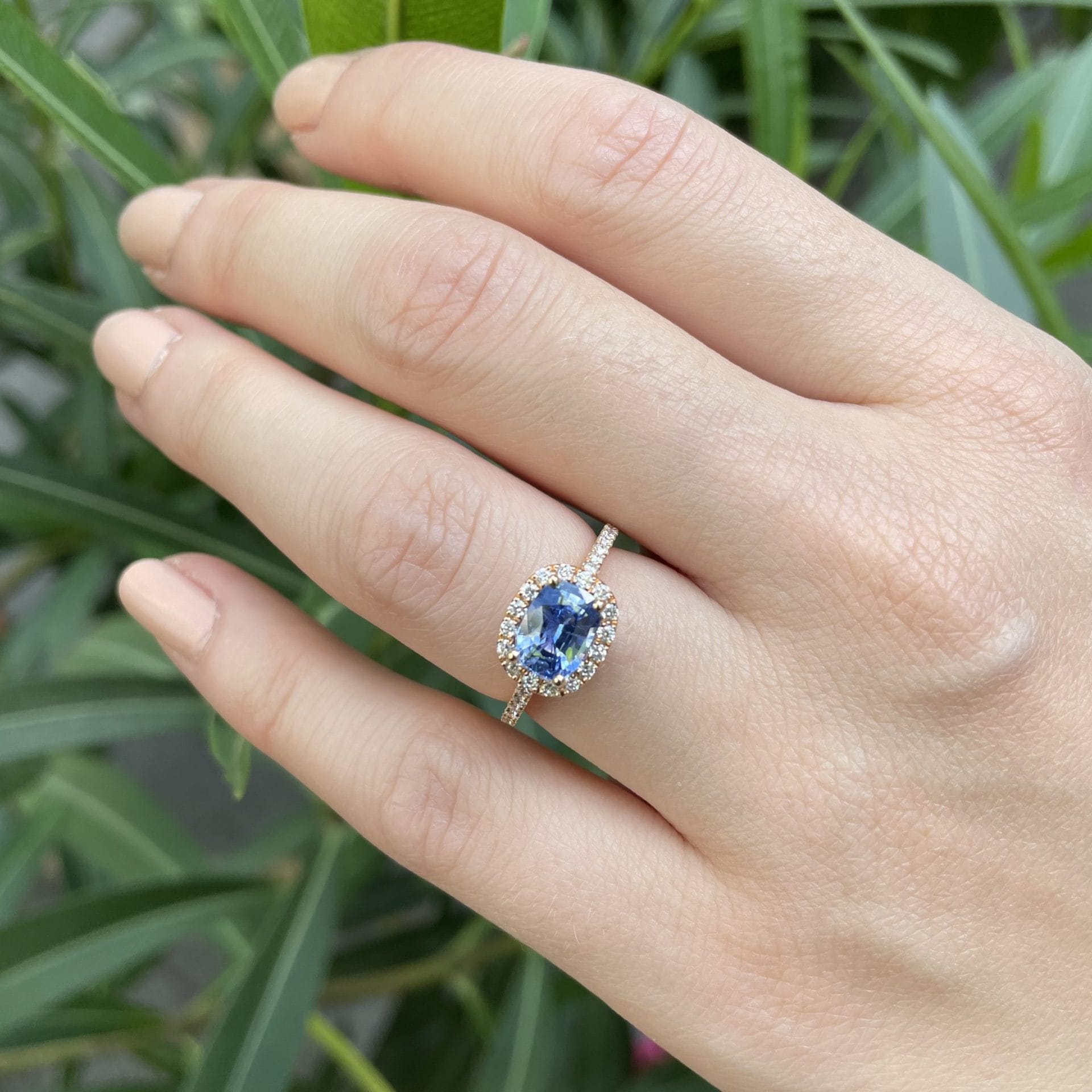 Bague Jaffna - Saphir Cornflower 1.80 carats – Image 2