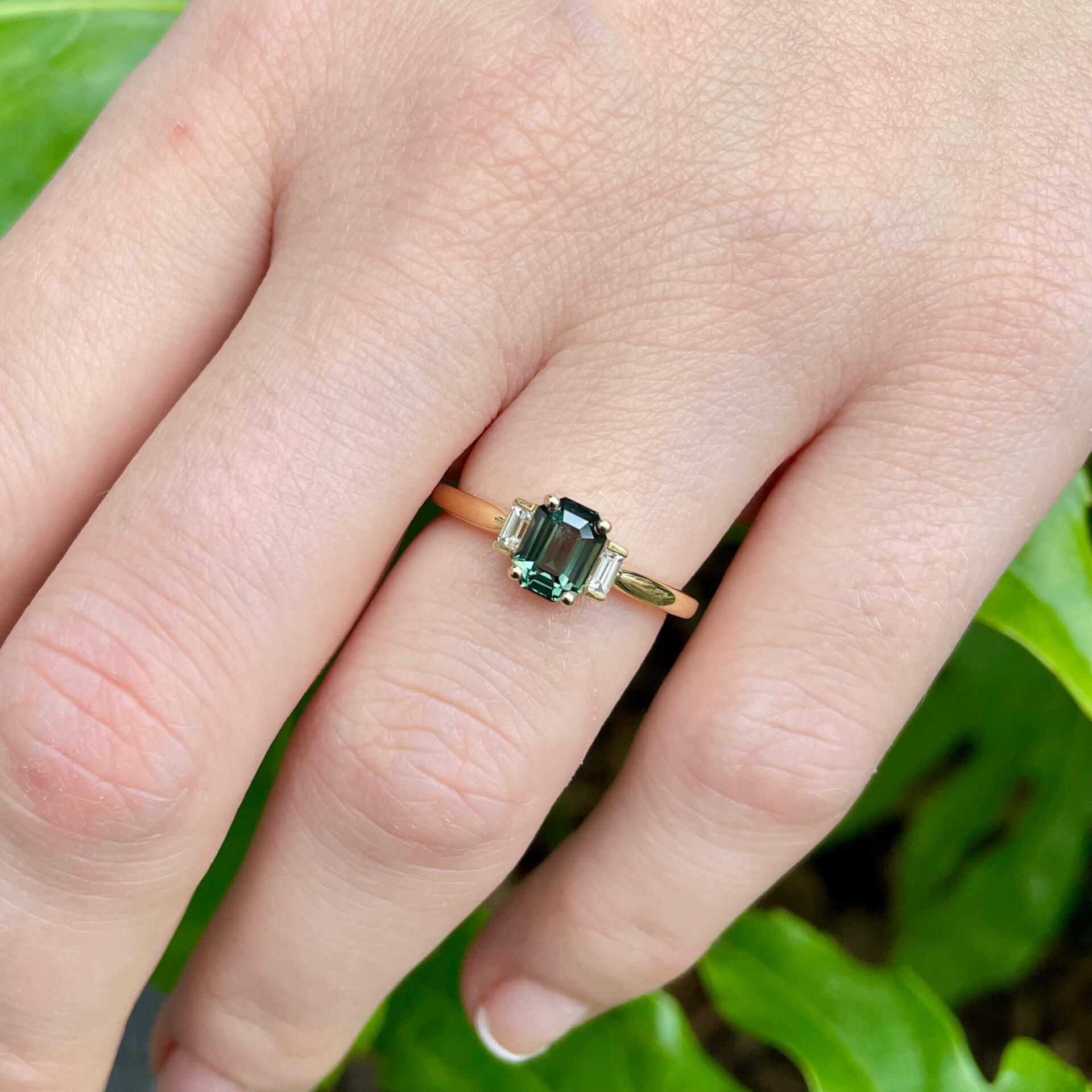 Bague Elahera - Saphir Teal 1.00 carats – Image 2