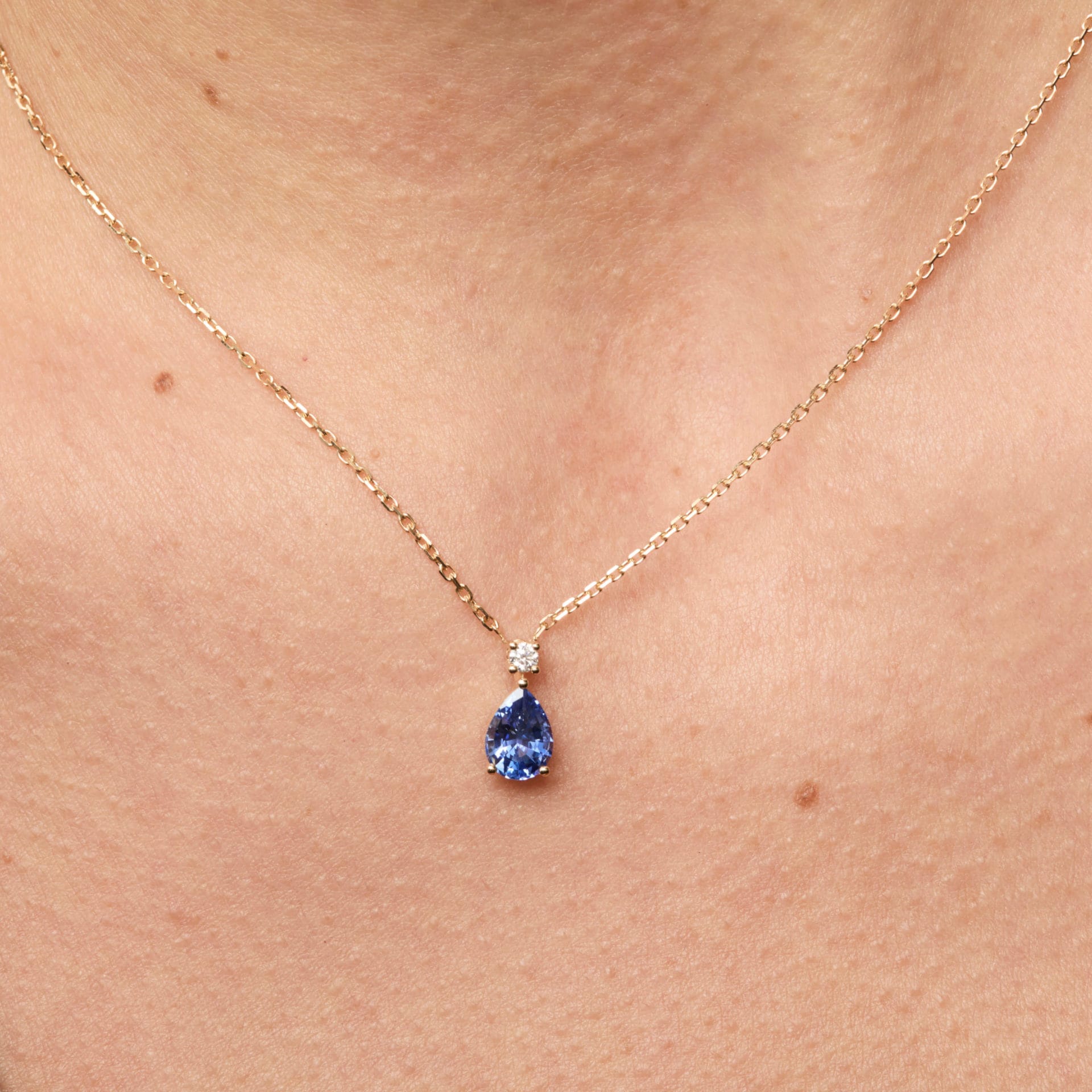 Collier Ceylan - Saphir Cornflower 1.18 carats – Image 2