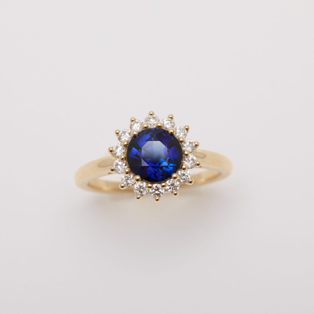 Bague Saphir Bleu