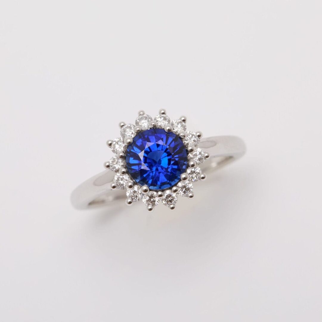 Bague Saphir Bleu