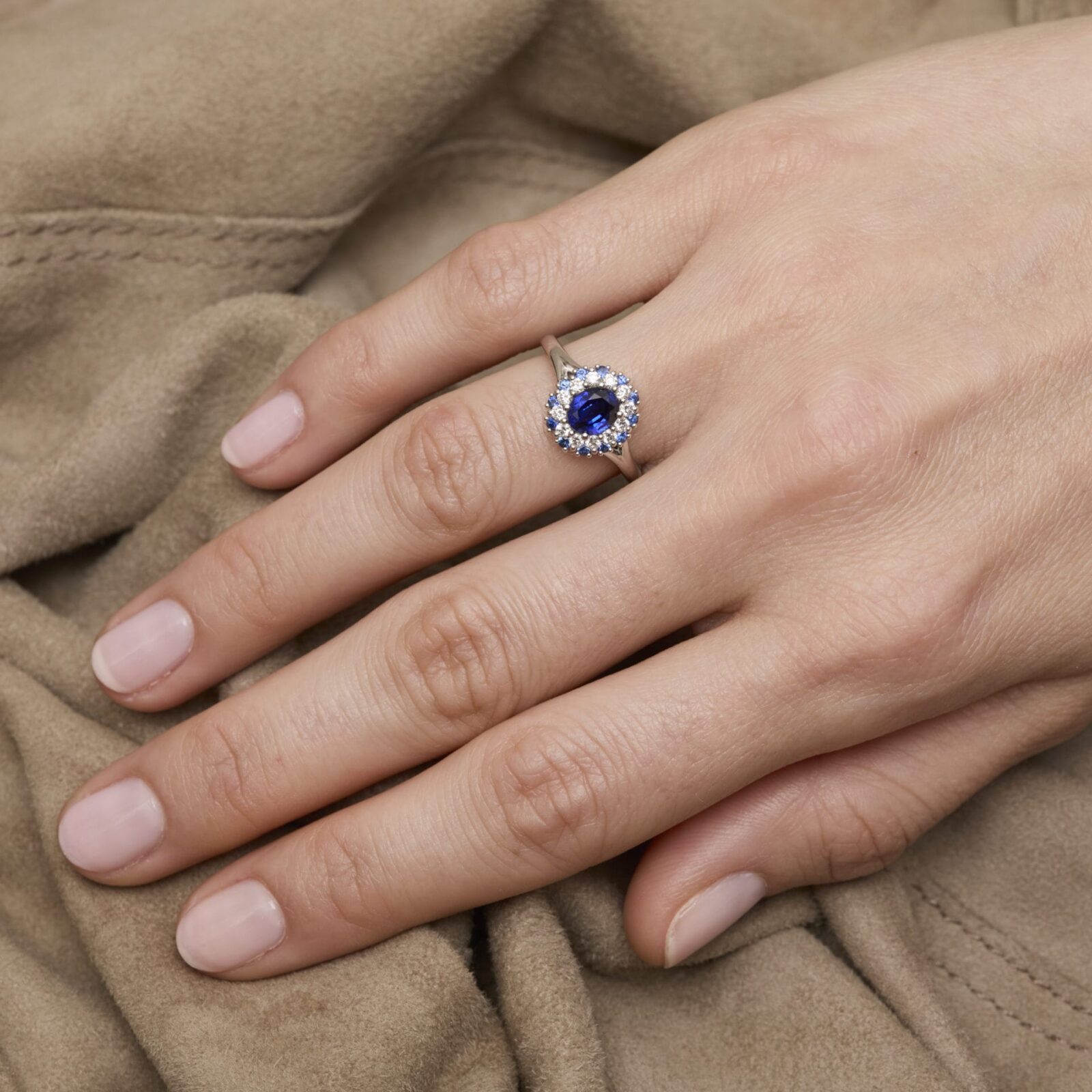 Bague Saphir Bleu