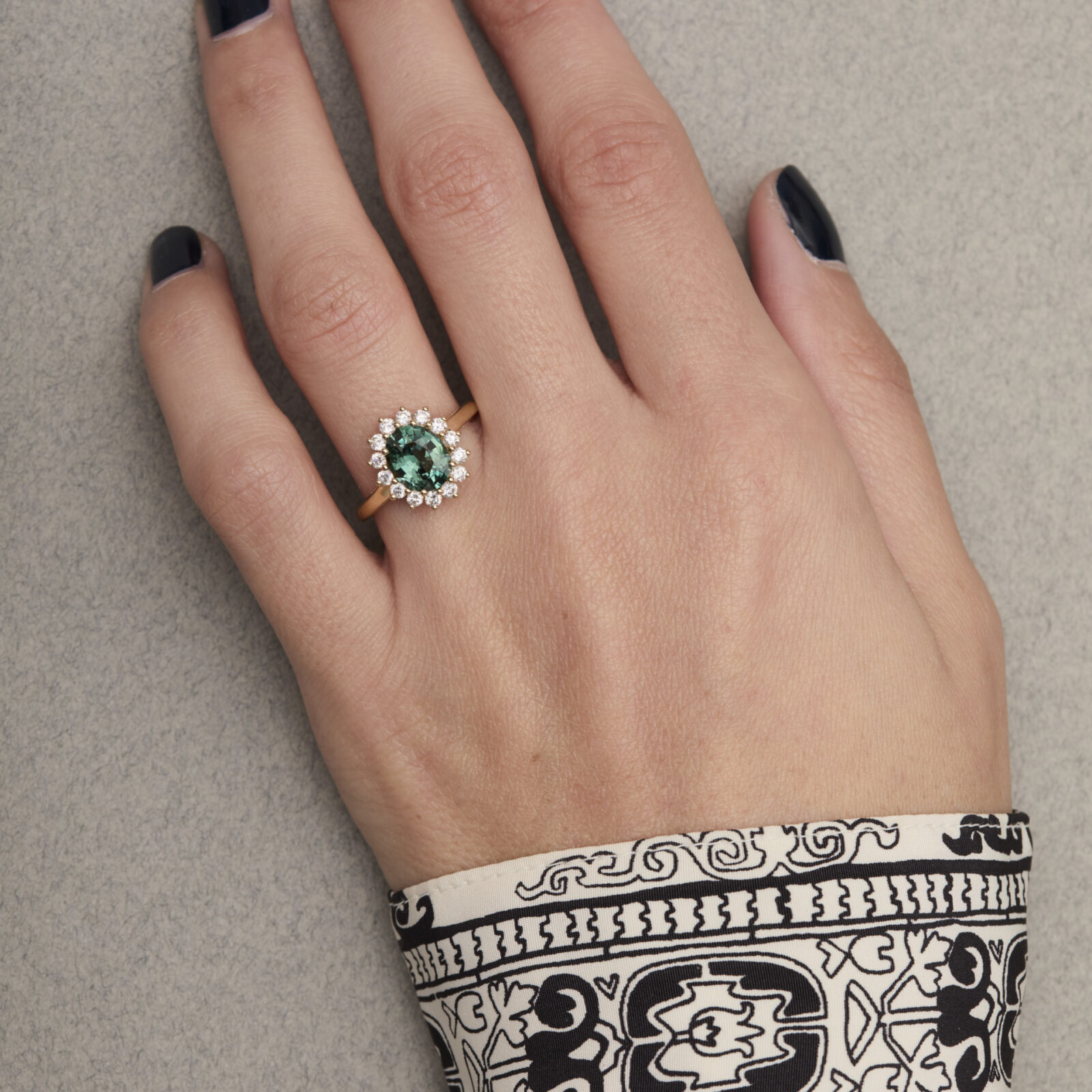 Bague saphir Teal