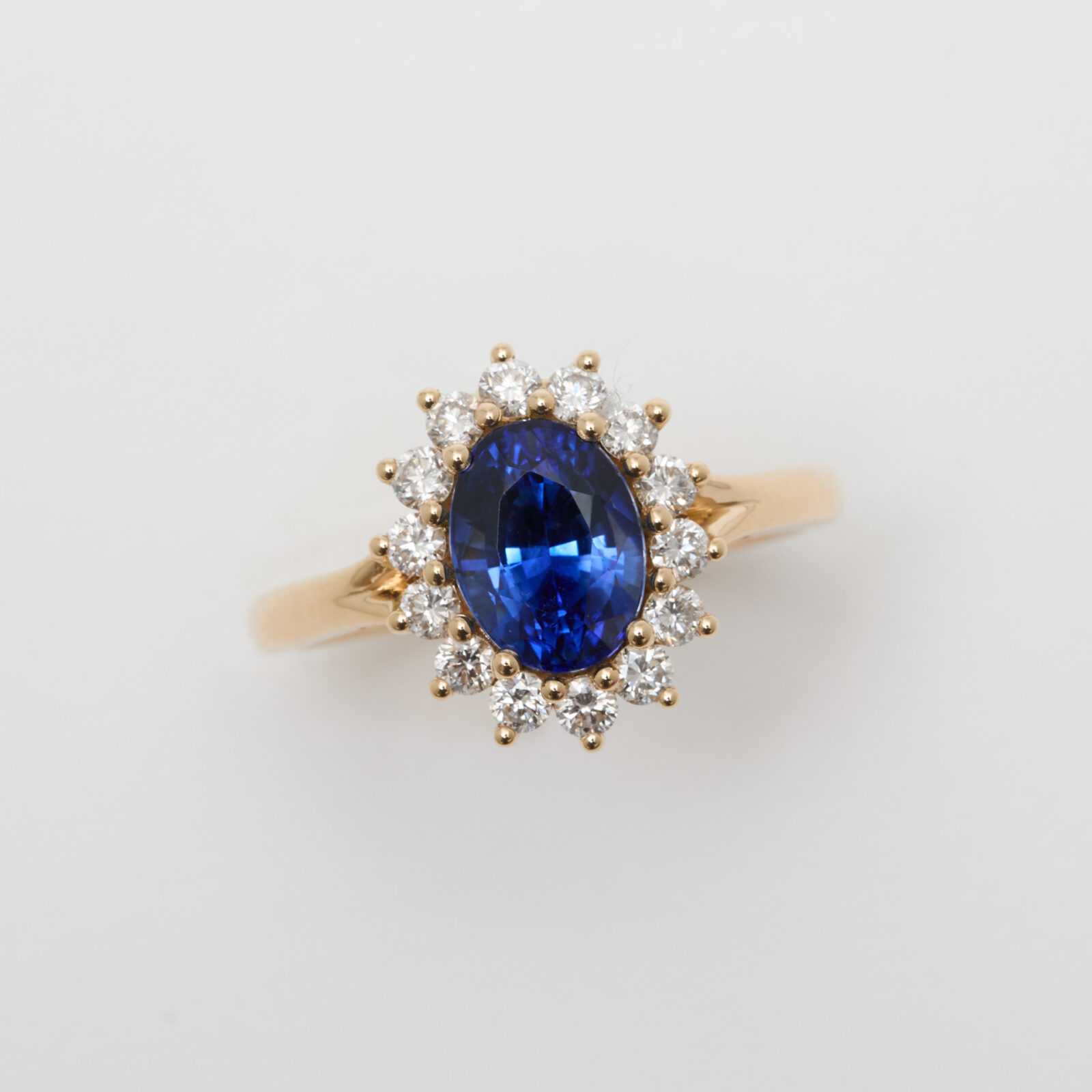 Bague Saphir Bleu