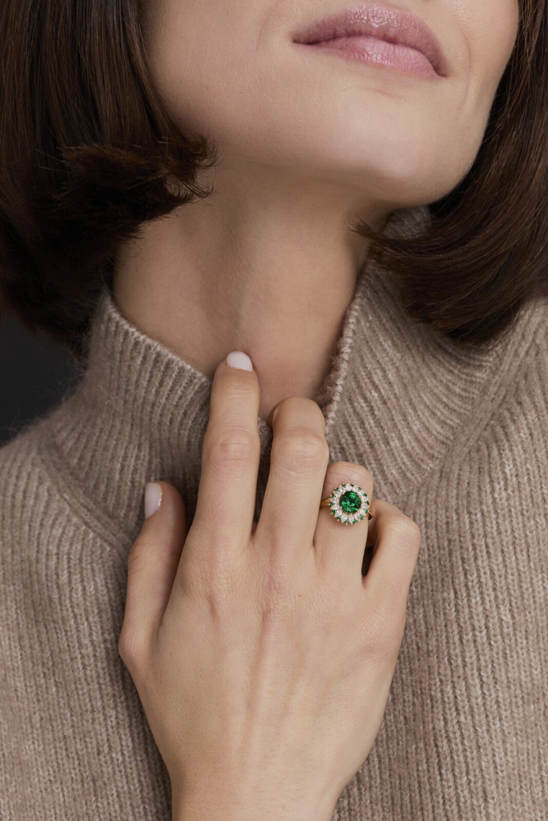 Bague Colombo tsavorite