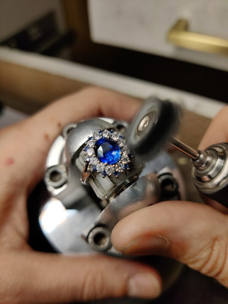 Bague Saphir Blue