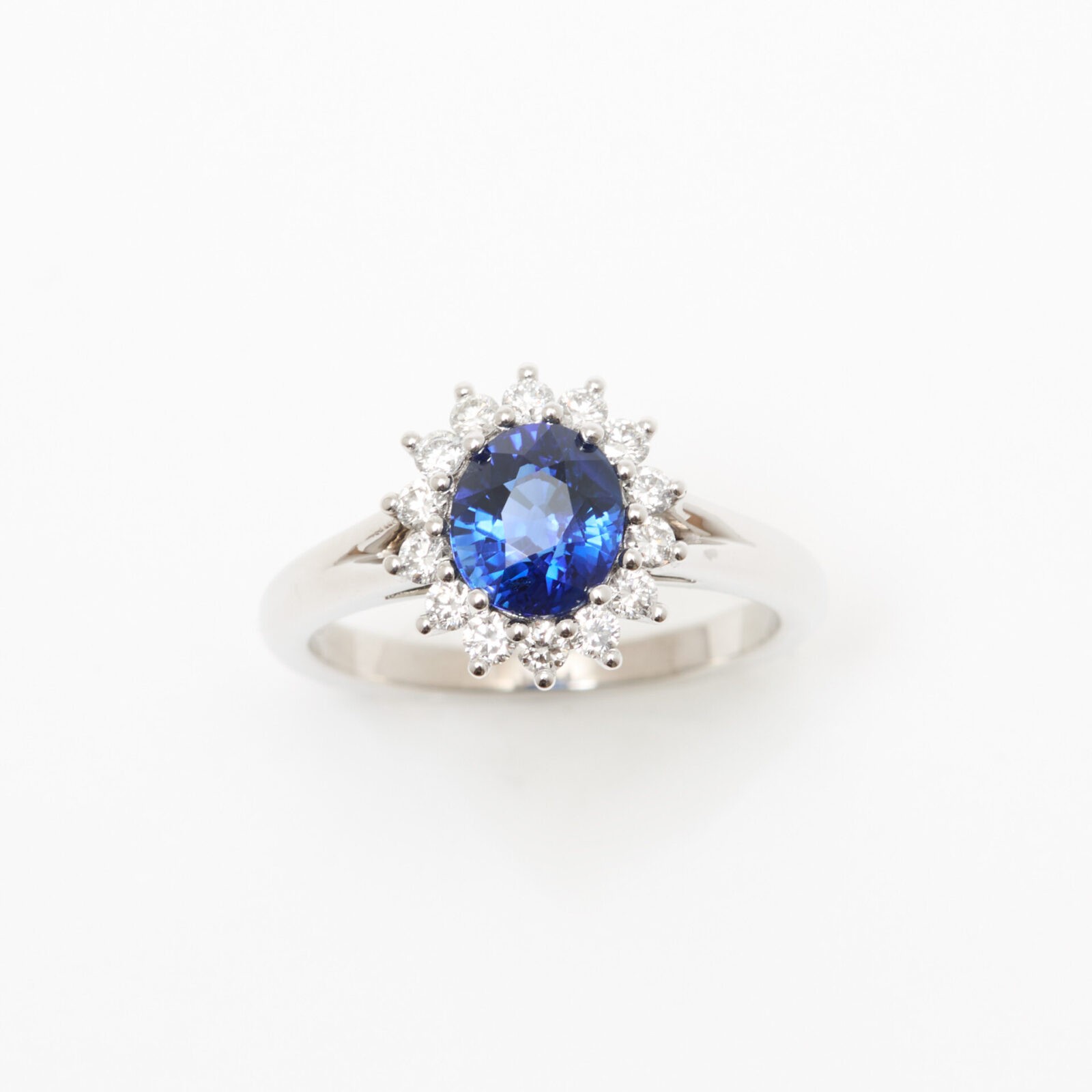 bague marguerite saphir