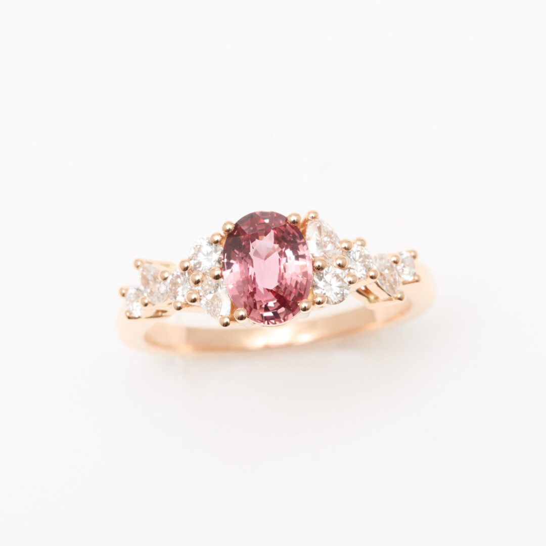 bague saphir padapradscha