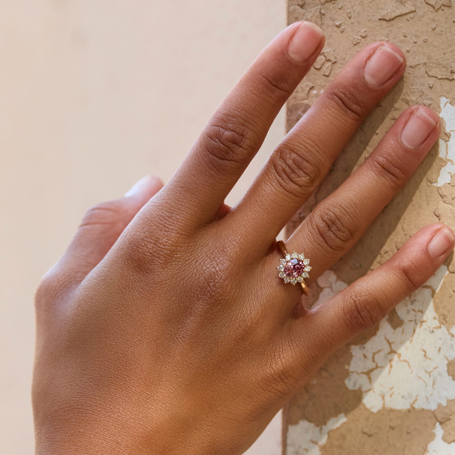 Bague Grenat Malaya