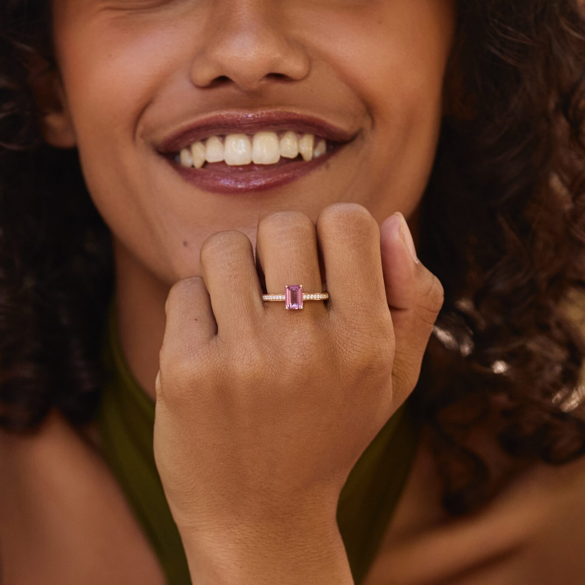 Bague Grenat Malaya